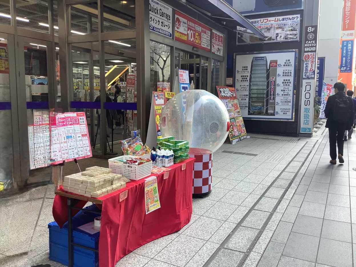 FutureNorm 現場営業ブースの様子